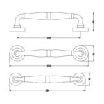Λαβή πόρτας 4001