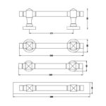 Λαβή πόρτας 4007