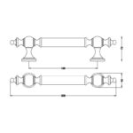 Λαβή πόρτας 4008