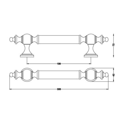 Λαβή πόρτας 4008