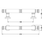 Λαβή πόρτας 4012