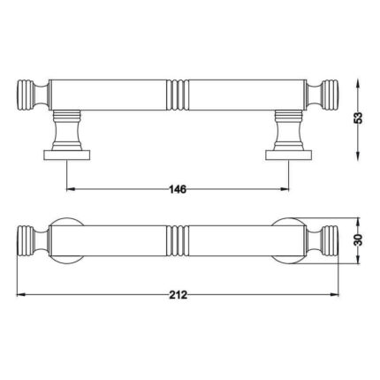 Λαβή πόρτας 4012