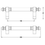 Λαβή πόρτας 4018