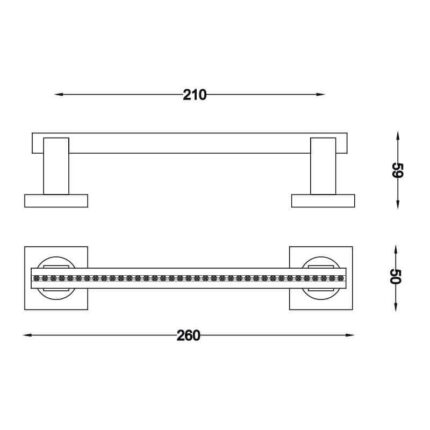 Λαβή πόρτας 4042