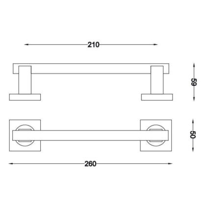 Λαβή πόρτας 4044