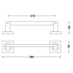 Λαβή πόρτας 4088