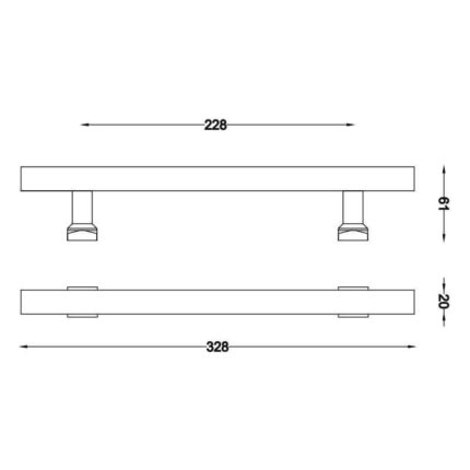Λαβή πόρτας 4101