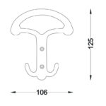 Κρεμάστρα 10017