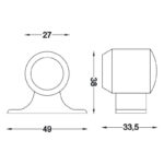 Στοπ πόρτας 13004