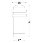Στοπ πόρτας 13011