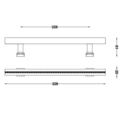 Λαβή πόρτας 4103
