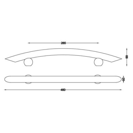 Λαβή πόρτας 4104